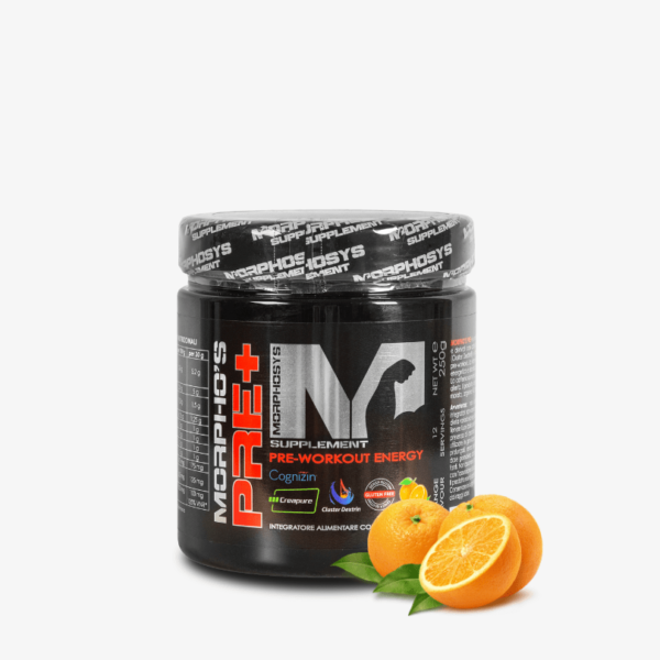 morpho's pre+ pre-workout arancia 250 gr