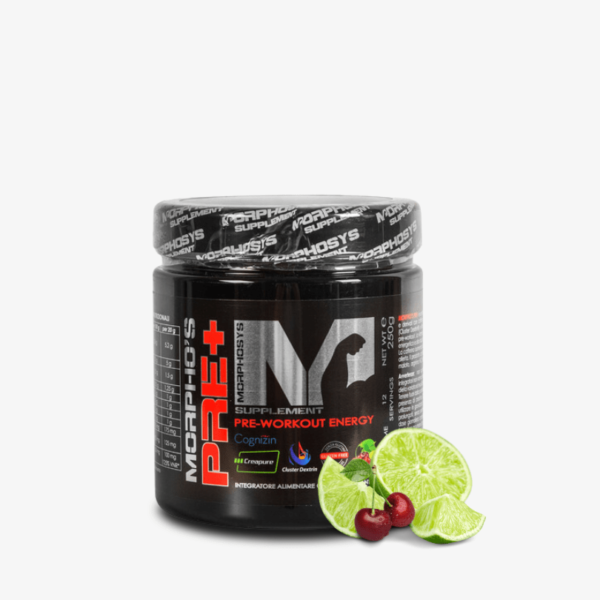 morpho's pre+ pre-workout ciliegia/lime 250gr